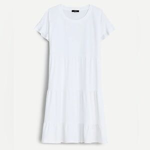 Women's white ruffle dress size S (comes with FREE pink version)